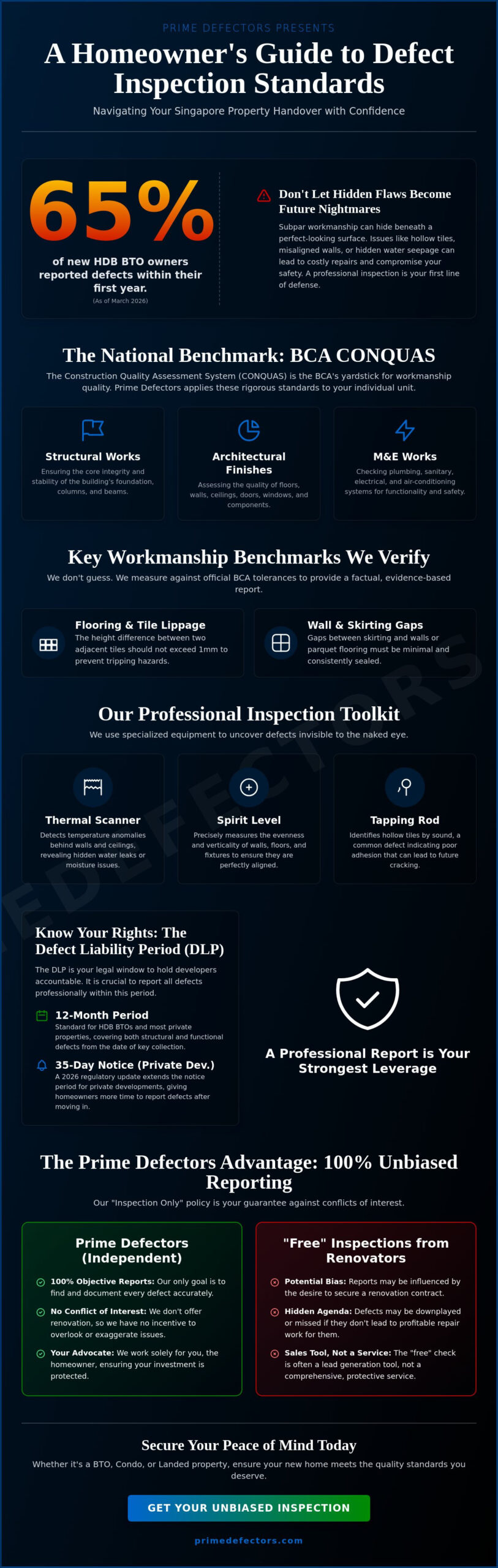 Singapore Home Inspection Standards: The 2026 Comprehensive Reference Guide
