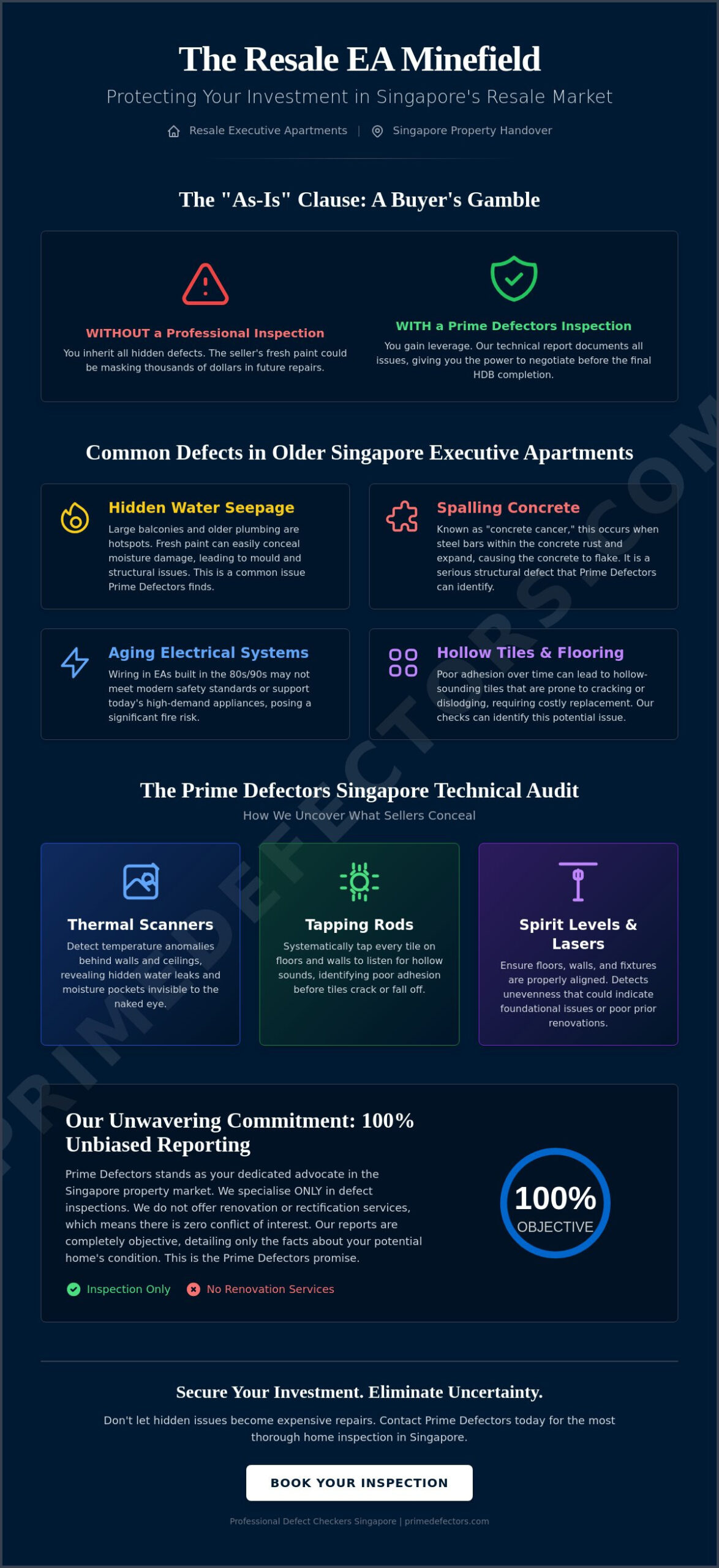 Why You Need a Professional Resale Executive Apartment Inspection in Singapore (2026)
