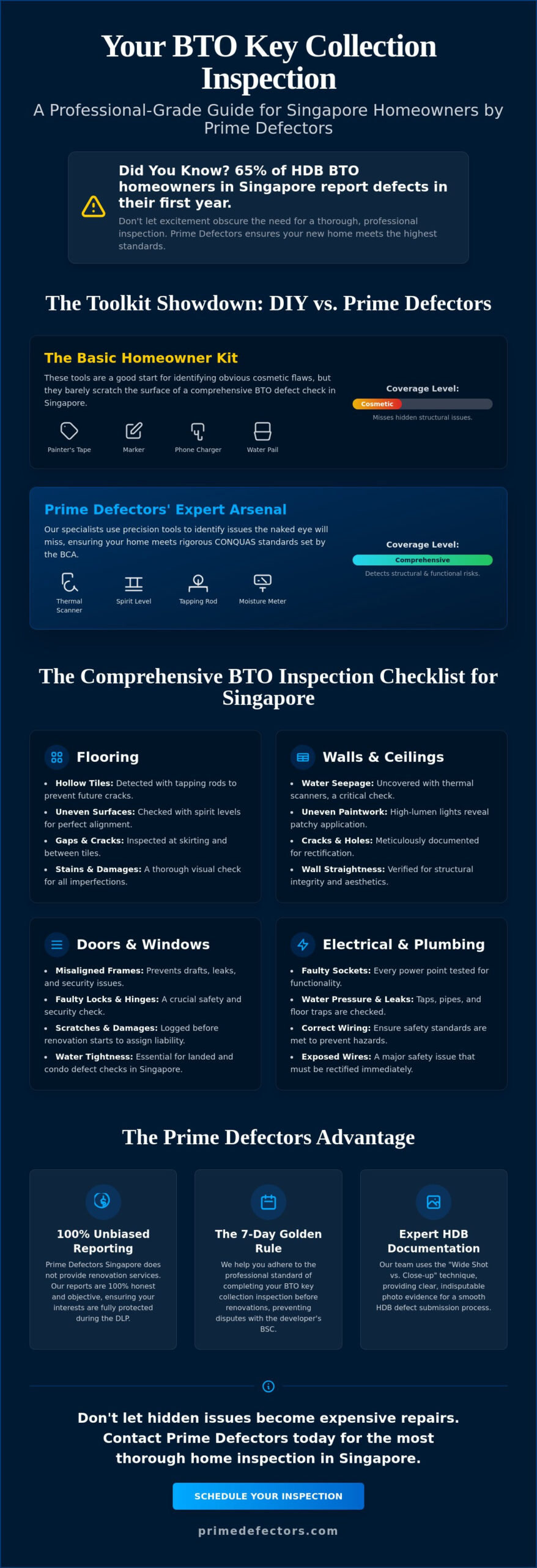 BTO Key Collection Inspection Checklist: The 2026 Professional Homeowner’s Guide