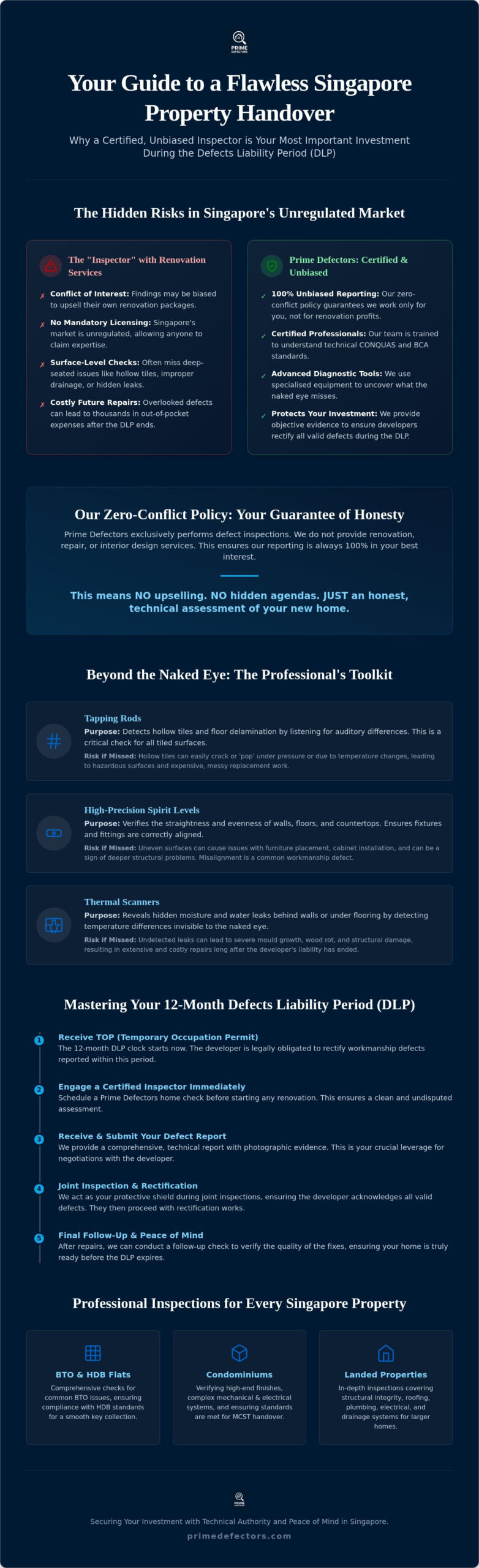 Certified Property Inspector Singapore: Your 2026 Guide to Professional Defect Checks