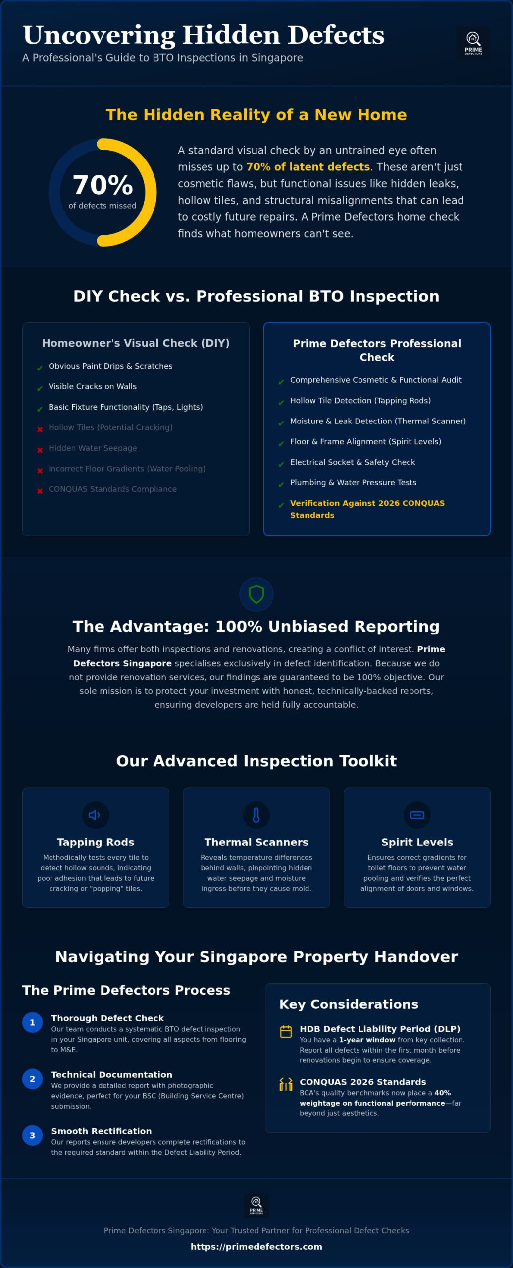 Professional BTO Inspectors in Singapore: The 2026 Guide to Defect Checks