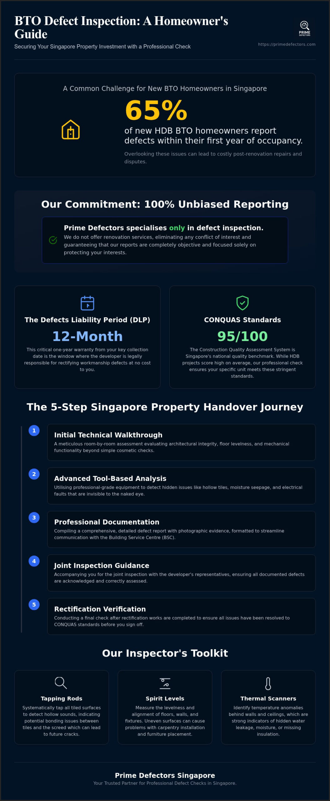 Professional BTO Inspection Process: The 2026 Singapore Homeowner's Guide