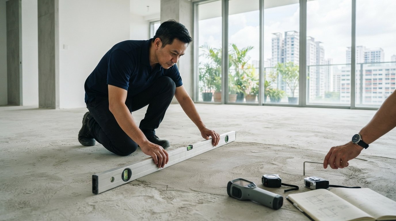 Checking Uneven Screed Flooring: 2026 Singapore Guide