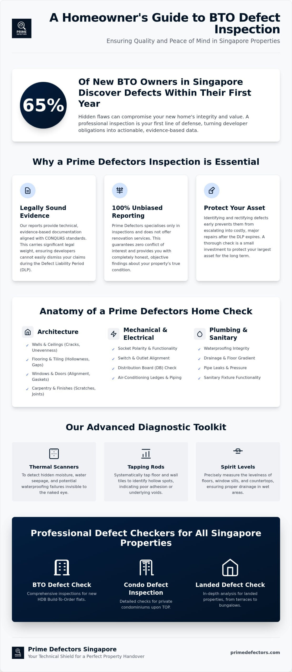 BTO Defect Inspection Report Sample: A 2026 Professional Singapore Guide